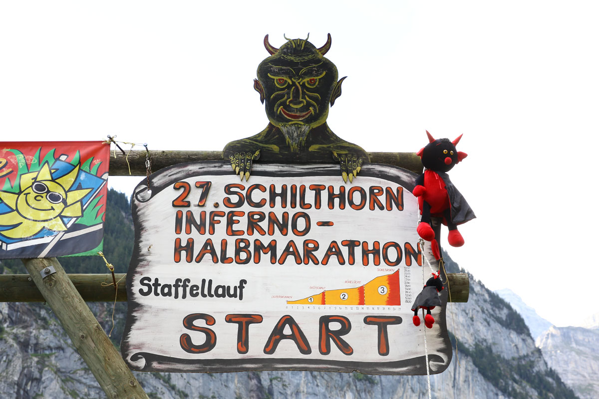 Halbmarathon Lauterbrunnen - Mürren-Schilthorn - INFERNO TRIATHLON - Mürren, Switzerland