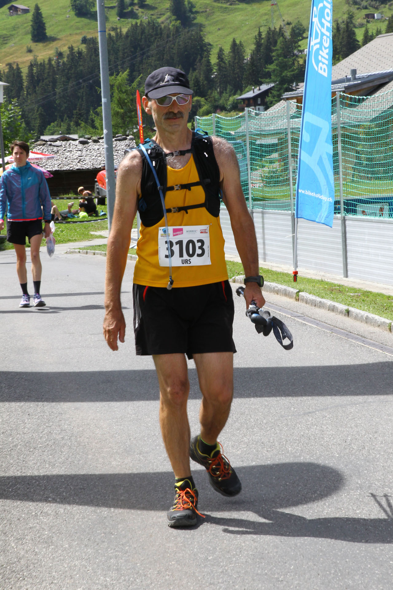 Durchlauf Mürren Genusstrail & Halbmarathon - INFERNO TRIATHLON - Mürren, Switzerland