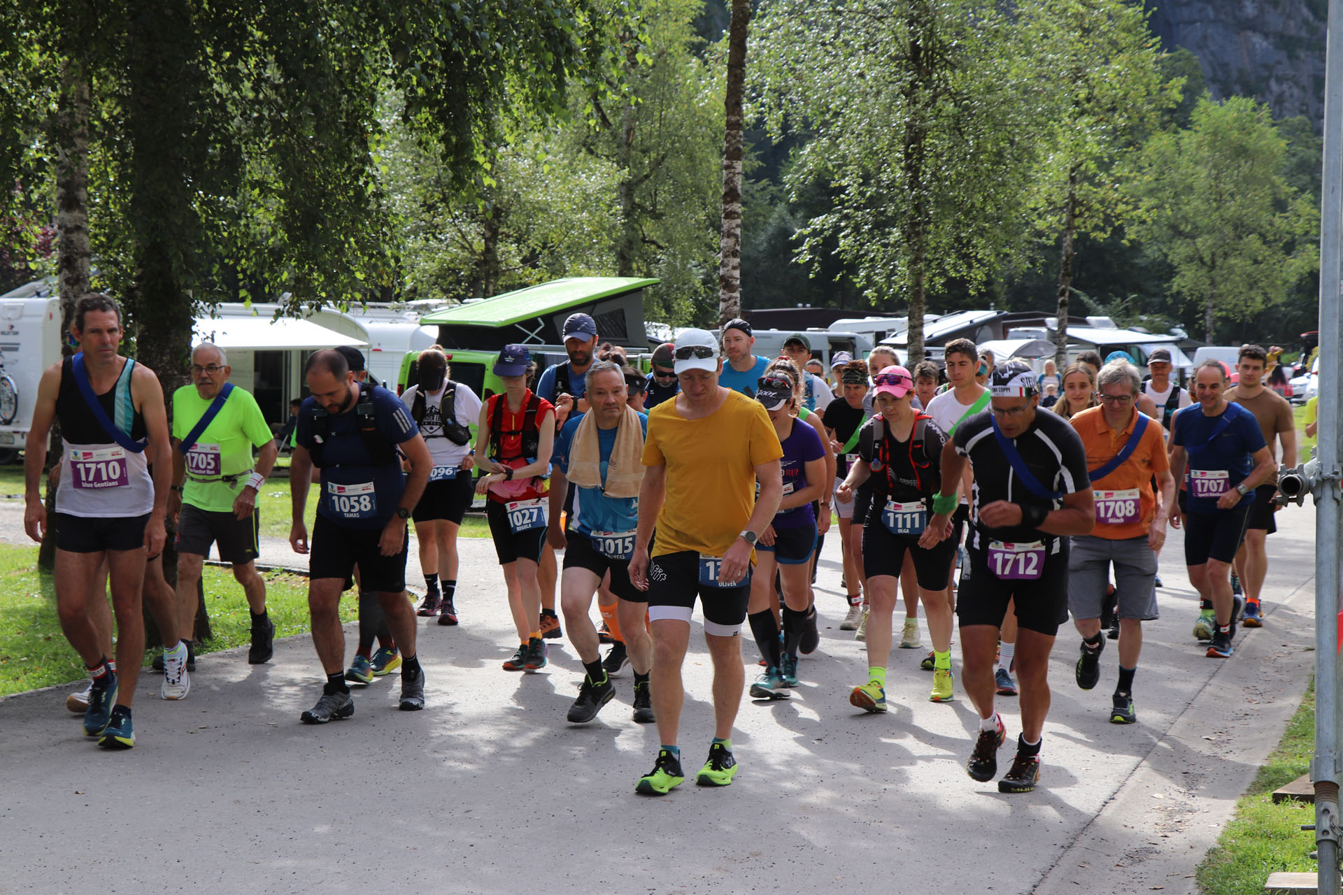 Start Genusstrail & Half Marathon - INFERNO TRIATHLON - Mürren, Switzerland